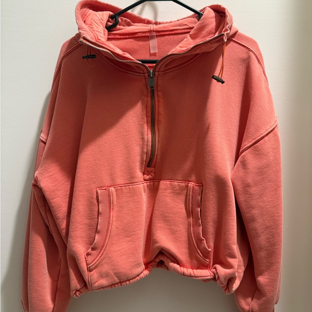 Free People Half-Zip Hoodie